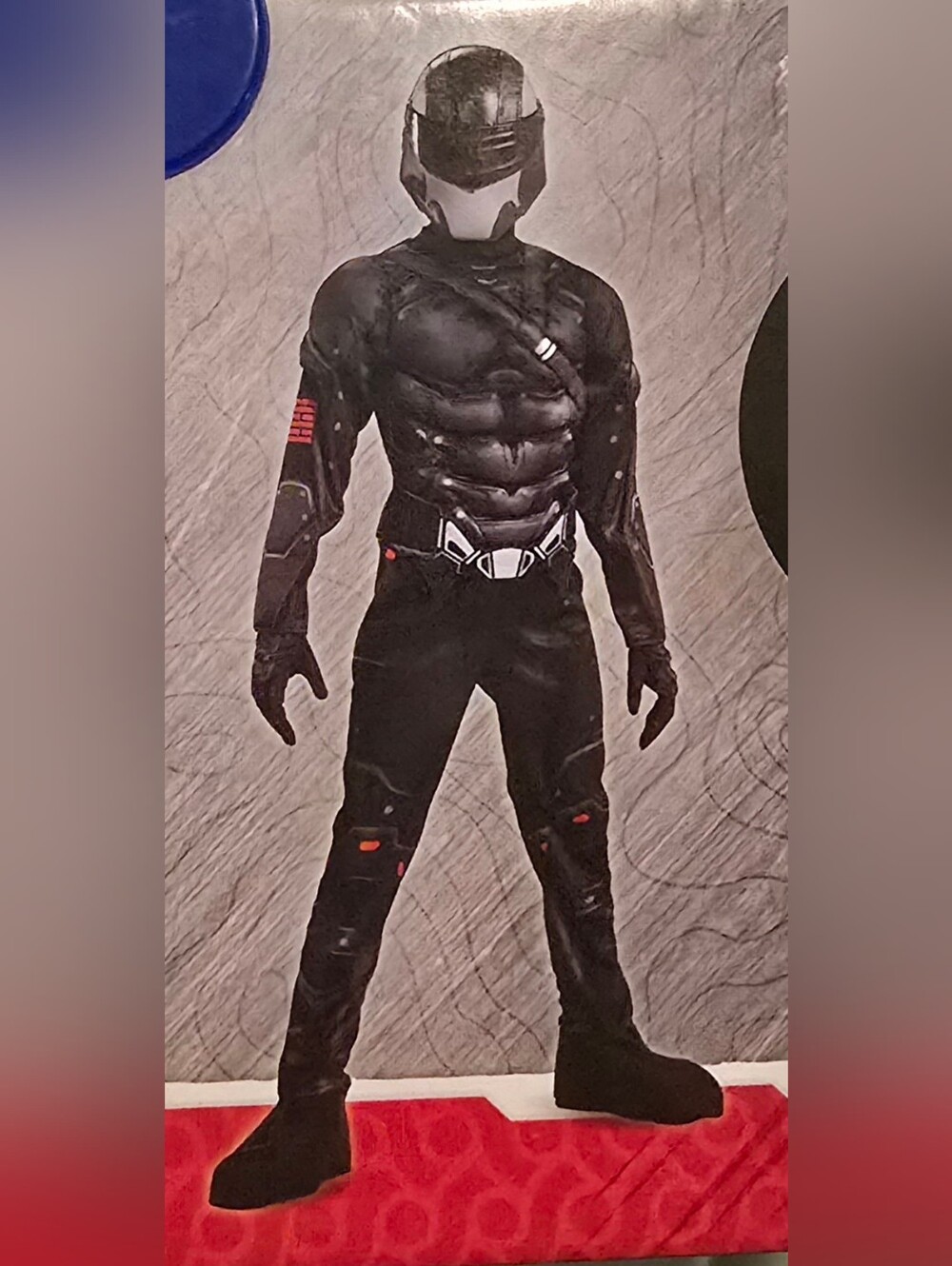 Kids G.I. Joe Snake Eyes Costume Size M 7-8 w/ Mask and Gloves 2021 Hasbro New